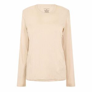 Castore Womens/Ladies Movement Long-Sleeved T-Shirt / Beige